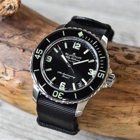 replica watches blancpain fifty fathoms|blancpain fifty fathoms 42mm.